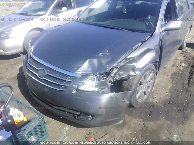 4T1BK36B16U112154 - 2006 TOYOTA AVALON XL/XLS/TOURING/LIMITED GRAY photo 6