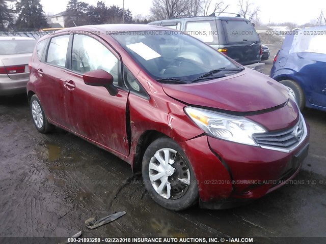 3N1CE2CP2FL356127 - 2015 NISSAN VERSA NOTE S/S PLUS/SV/SL/SR RED photo 6