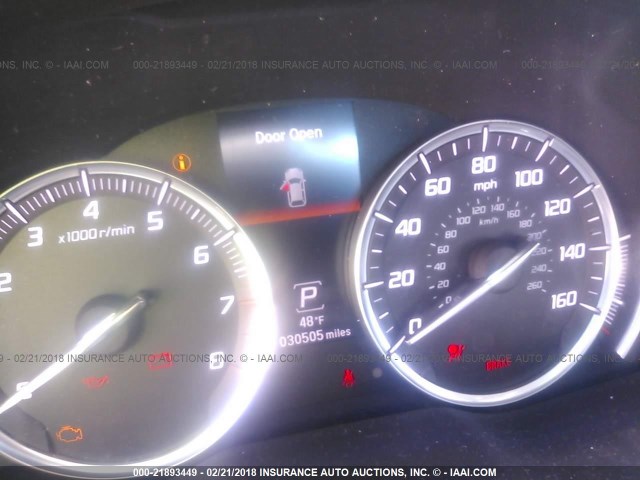 5FRYD4H42EB041095 - 2014 ACURA MDX TECHNOLOGY BLUE photo 7