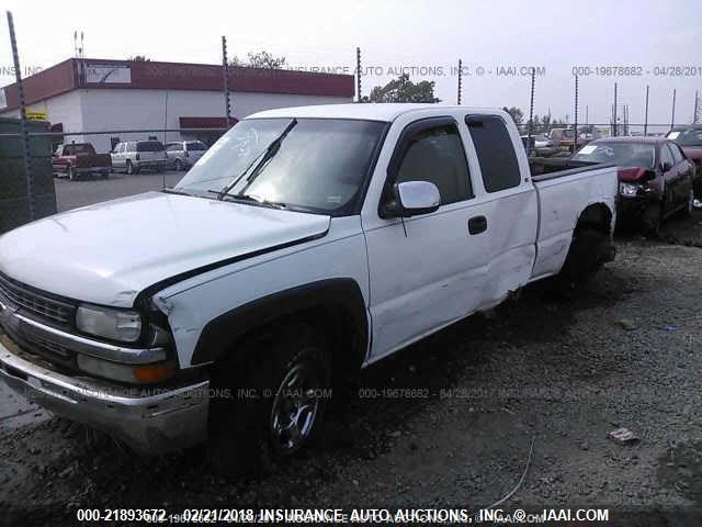 2GCEK19T4X1259656 - 1999 CHEVROLET SILVERADO K1500 WHITE photo 6