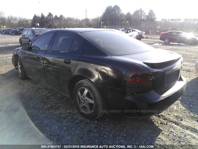 2G2WP552661188408 - 2006 PONTIAC GRAND PRIX BLACK photo 3