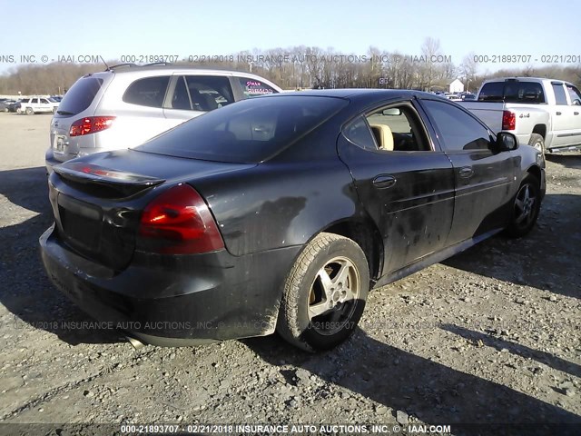 2G2WP552661188408 - 2006 PONTIAC GRAND PRIX BLACK photo 4