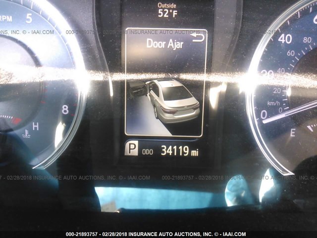 4T1BF1FK3HU723654 - 2017 TOYOTA CAMRY LE/XLE/SE/XSE GRAY photo 7