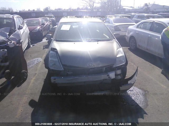 JTDKB20U440065196 - 2004 TOYOTA PRIUS GOLD photo 6