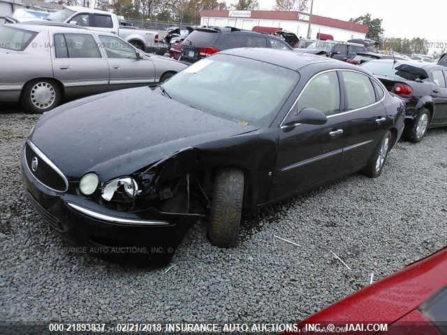 2G4WE587161237468 - 2006 BUICK LACROSSE CXS BLACK photo 2