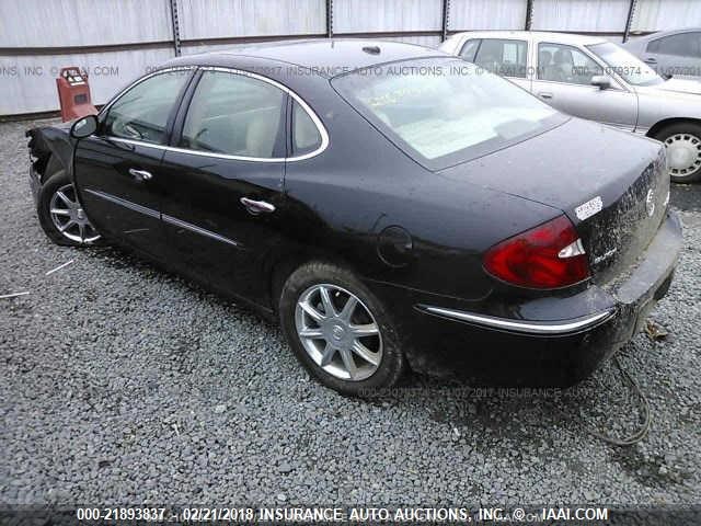 2G4WE587161237468 - 2006 BUICK LACROSSE CXS BLACK photo 3