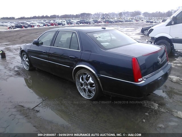 1G6KD57Y16U142027 - 2006 CADILLAC DTS BLACK photo 3