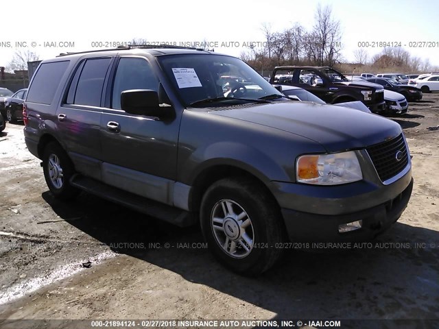 1FMPU16WX4LB86473 - 2004 FORD EXPEDITION XLT GRAY photo 1