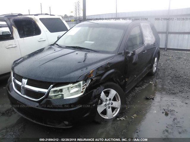 3D4PG5FV2AT182009 - 2010 DODGE JOURNEY SXT BLACK photo 6