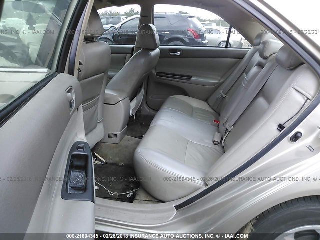 4T1BE32K06U690064 - 2006 TOYOTA CAMRY LE/XLE/SE Champagne photo 8