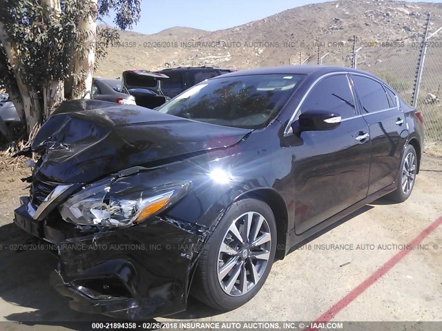 1N4AL3AP6GC134552 - 2016 NISSAN ALTIMA 2.5/S/SV/SL/SR BLACK photo 2