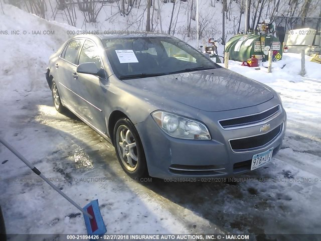 1G1ZH57B594104535 - 2009 CHEVROLET MALIBU 1LT შავი ფოტო 1