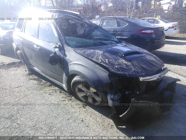 JF2SHGGC1BH742147 - 2011 SUBARU FORESTER TOURING 黑色 照片 1