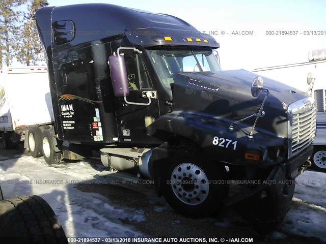 1FUJBBCK27LW48271 - 2007 FREIGHTLINER CONVENTIONAL ST120 BLACK photo 1