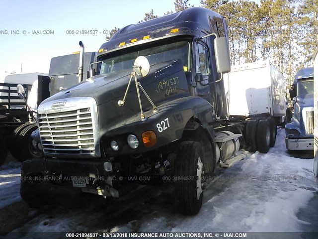 1FUJBBCK27LW48271 - 2007 FREIGHTLINER CONVENTIONAL ST120 BLACK photo 2