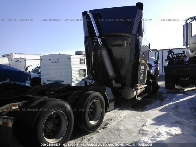 1FUJBBCK27LW48271 - 2007 FREIGHTLINER CONVENTIONAL ST120 შავი ფოტო 4