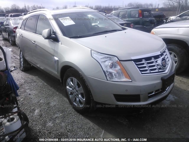 3GYFNEE37ES675530 - 2014 CADILLAC SRX LUXURY COLLECTION GOLD photo 1