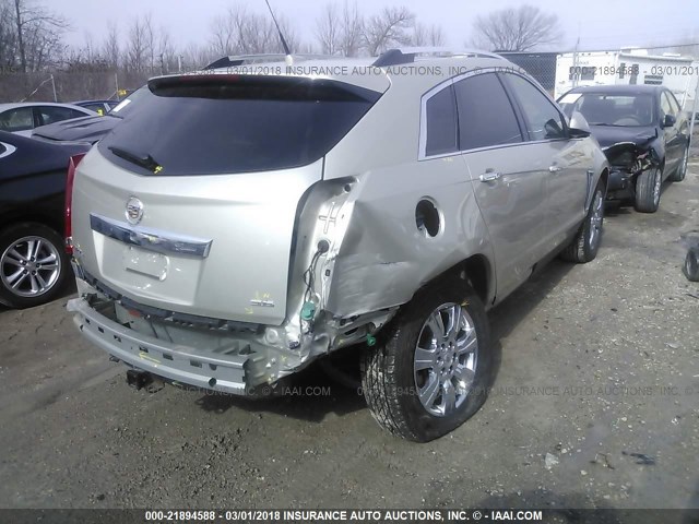 3GYFNEE37ES675530 - 2014 CADILLAC SRX LUXURY COLLECTION GOLD photo 4