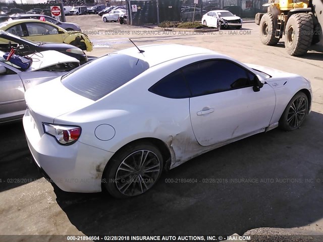 JF1ZNAA17D1732668 - 2013 TOYOTA SCION FR-S WHITE photo 6