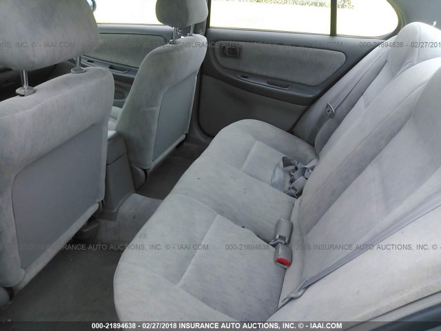 1N4DL01D2XC159708 - 1999 NISSAN ALTIMA XE/GXE/SE/GLE SILVER photo 8