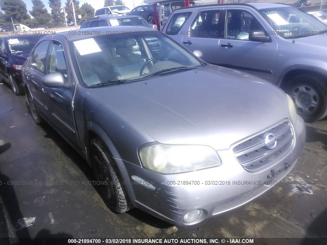 JN1DA31A72T000833 - 2002 NISSAN MAXIMA GLE/SE GRAY photo 1