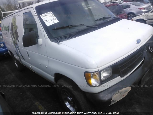 1FTFE24H4PHA43145 - 1993 FORD ECONOLINE E250 VAN WHITE photo 1