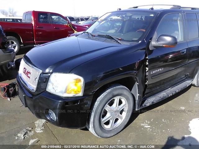 1GKET63M052368659 - 2005 GMC ENVOY DENALI BLACK photo 6