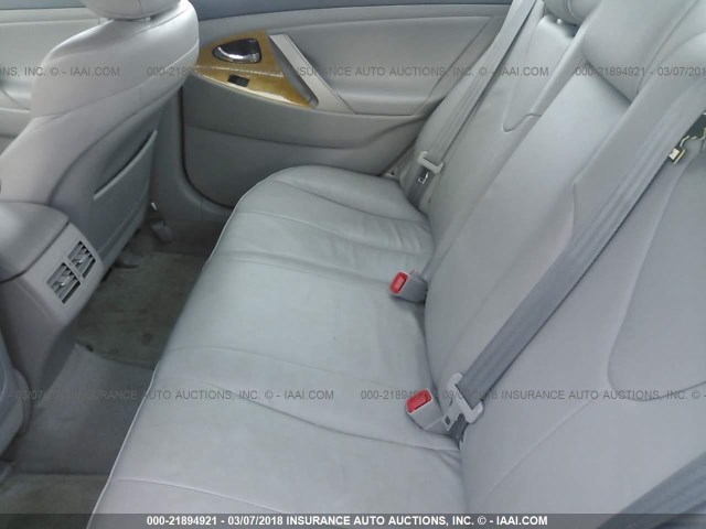 4T1BK46K47U519117 - 2007 TOYOTA CAMRY NEW GENERAT LE/XLE/SE BLACK photo 8