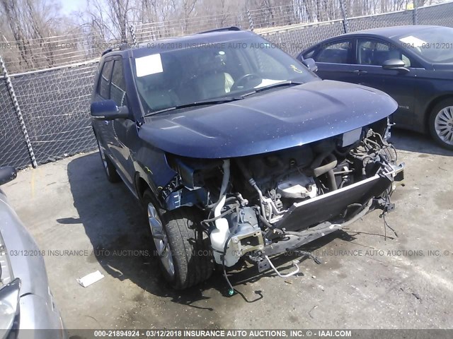 1FMHK7F80CGA72956 - 2012 FORD EXPLORER LIMITED 蓝色 照片 1