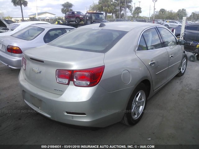 1G11B5SA6DF296123 - 2013 CHEVROLET MALIBU LS 金色 照片 4