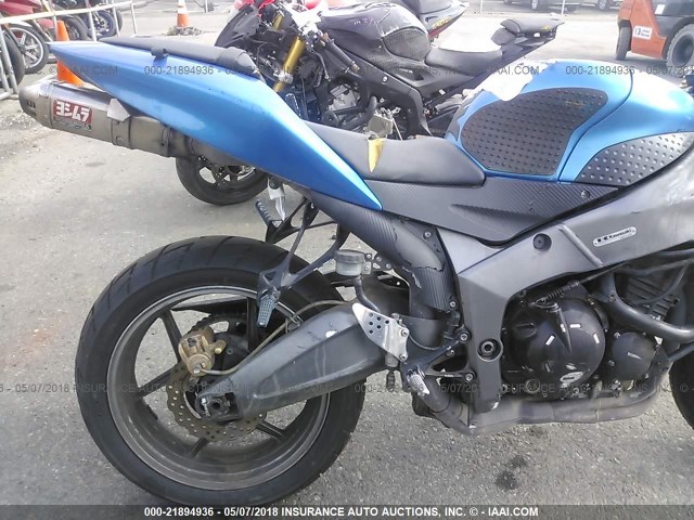 JKBZXJC175A013560 - 2005 KAWASAKI ZX636 C1 BLUE photo 6