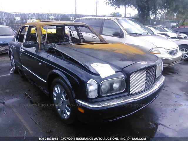 SCBLC31E1YCX05225 - 2000 BENTLEY ARNAGE Dark Blue photo 1