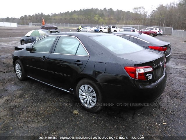 4T1BF1FK6EU357328 - 2014 TOYOTA CAMRY L/SE/LE/XLE 黑色 照片 3