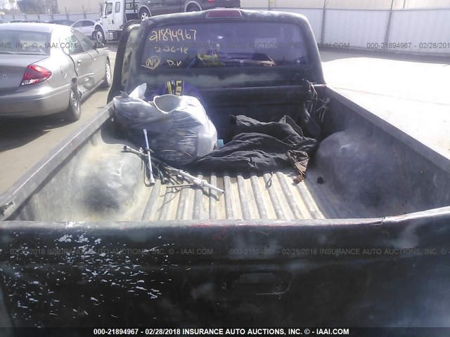 4TANL42N0XZ481401 - 1999 TOYOTA TACOMA BLACK photo 8