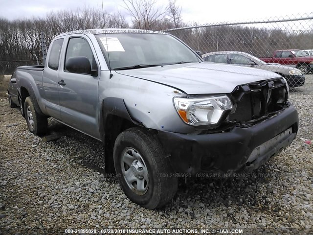 5TFUX4EN6FX035232 - 2015 TOYOTA TACOMA ACCESS CAB Մոխրագույն լուսանկար 1