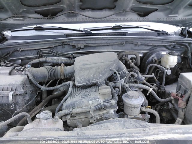 5TFUX4EN6FX035232 - 2015 TOYOTA TACOMA ACCESS CAB Մոխրագույն լուսանկար 10