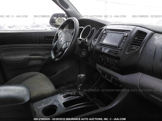 5TFUX4EN6FX035232 - 2015 TOYOTA TACOMA ACCESS CAB Մոխրագույն լուսանկար 5