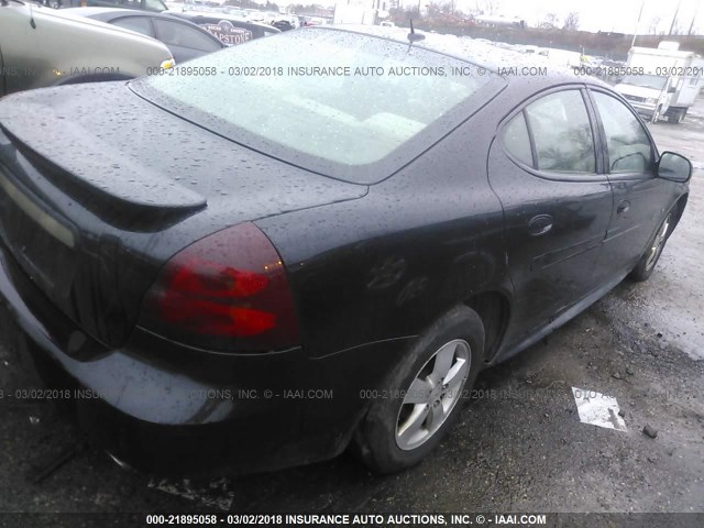 2G2WP552481158925 - 2008 PONTIAC GRAND PRIX BLACK photo 4