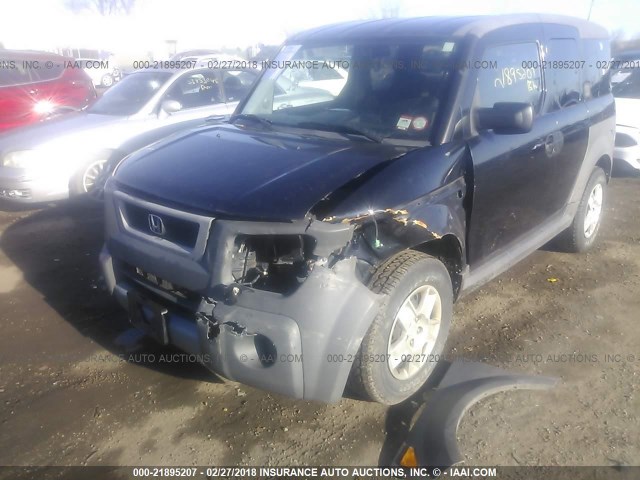 5J6YH17315L012773 - 2005 HONDA ELEMENT LX BLACK photo 6