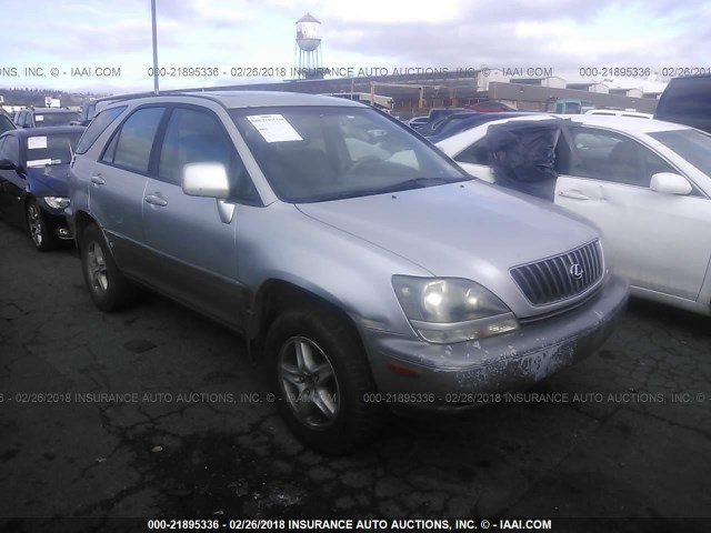 JT6HF10U5X0084568 - 1999 LEXUS RX 300 SILVER photo 1