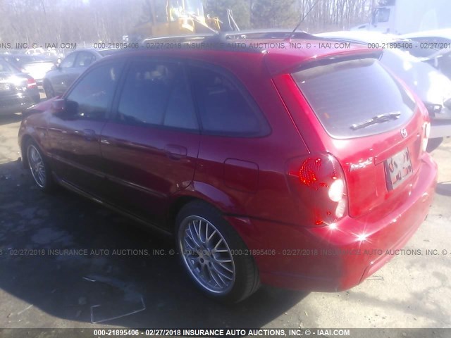 JM1BJ246421633534 - 2002 MAZDA PROTEGE PR5 红色 照片 3