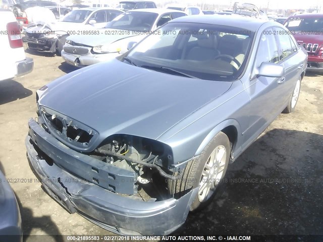 1LNHM87A63Y666351 - 2003 LINCOLN LS Light Blue photo 2