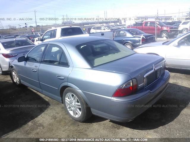 1LNHM87A63Y666351 - 2003 LINCOLN LS Light Blue photo 3