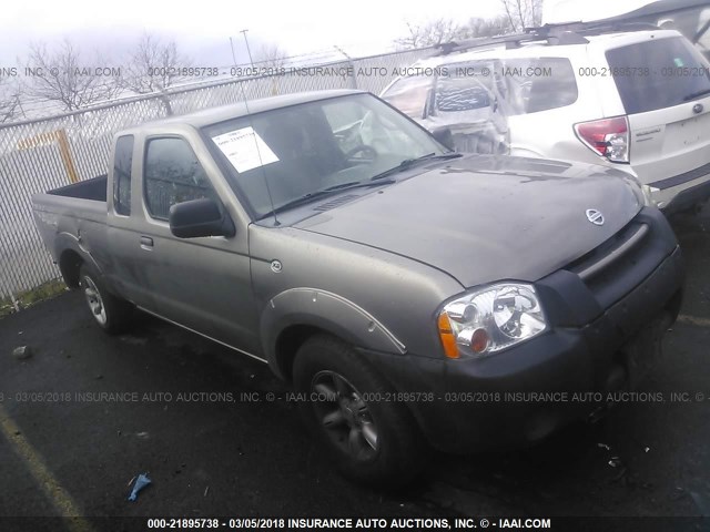 1N6DD26T64C459795 - 2004 NISSAN FRONTIER KING CAB XE TAN photo 1