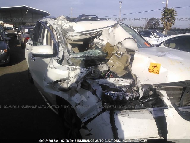 5FRYD4H44EB008986 - 2014 ACURA MDX TECHNOLOGY WHITE photo 6