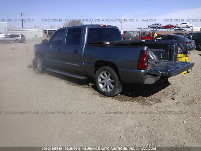 2GCEC13T061191330 - 2006 CHEVROLET SILVERADO C1500 BLUE photo 3