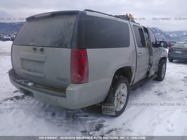 1GKFK163X8J188869 - 2008 GMC YUKON XL K1500 TAN photo 4