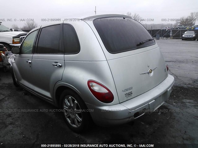 3A8FY68B07T603807 - 2007 CHRYSLER PT CRUISER LIMITED SILVER photo 3