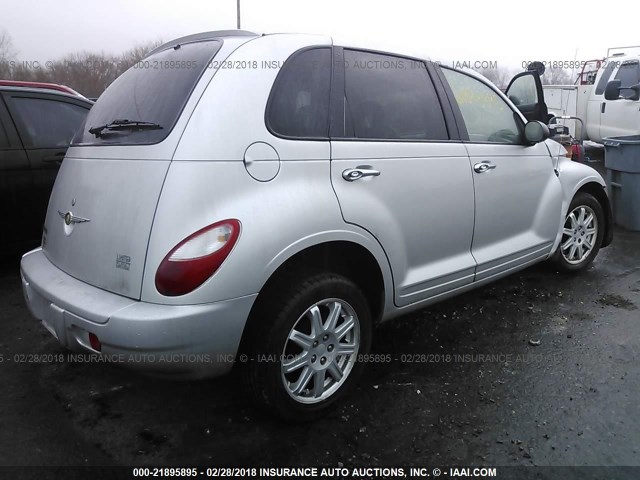 3A8FY68B07T603807 - 2007 CHRYSLER PT CRUISER LIMITED SILVER photo 4