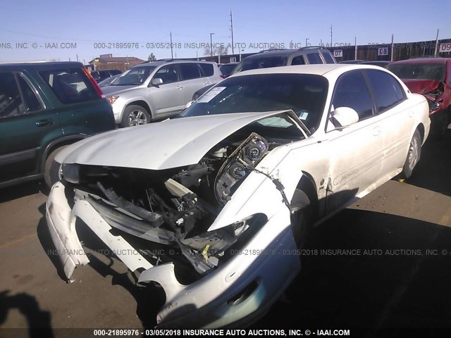 1G4HP52K75U173147 - 2005 BUICK LESABRE CUSTOM WHITE photo 2